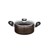 Blueberrys RUBY 4L 24cm Nonstick Biriyani Pot | Gas Stove & Induction Based
