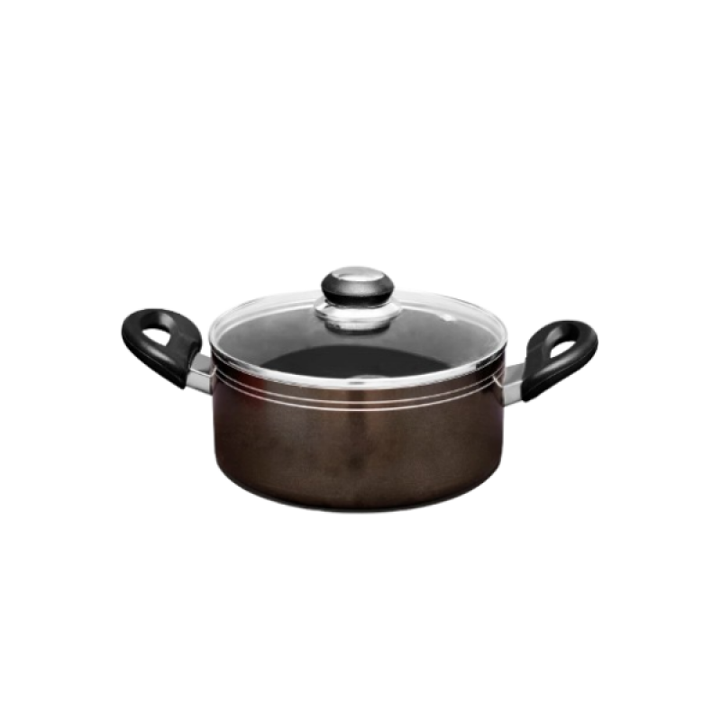 Blueberrys RUBY 4L 24cm Nonstick Biriyani Pot | Gas Stove & Induction Based