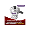 BlueBerrys Stainless Steel | Chiratta Puttu Maker with Lid and Pressure Cooker