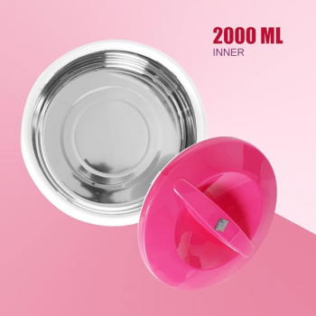 Blueberrys Wave Premium 2000 ML Inner Stainless Steel Casserole Hotpot Blueberrys Wave Premium 2000 ML Inner Stainless Steel Casserole Hotpot