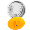BlueBerrys Wave Yellow White, Inner Steel Casserole Gift Set Combo 600 ml 1200 ml 2000 ml | Thermoware Casserole Set