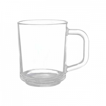 Yera Cosmos Mug | Glass Coffee Mug | 250 ml | Pack of 6 | CT9-P0