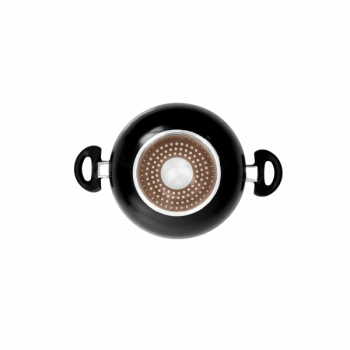 Blueberry Nonstick Kadai with Glass Lid | 3 Layer Coating | Induction Base | 3mm Thickness | 24cm Blueberry Nonstick Kadai with Glass Lid | 3 Layer Coating | Induction Base | 3mm Thickness | 24cm