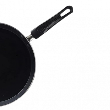Blueberrys Nonstick Tawa Pan, 26 Cm, 3mm Thickness, 3 Layar Coating,Induction Base | Black