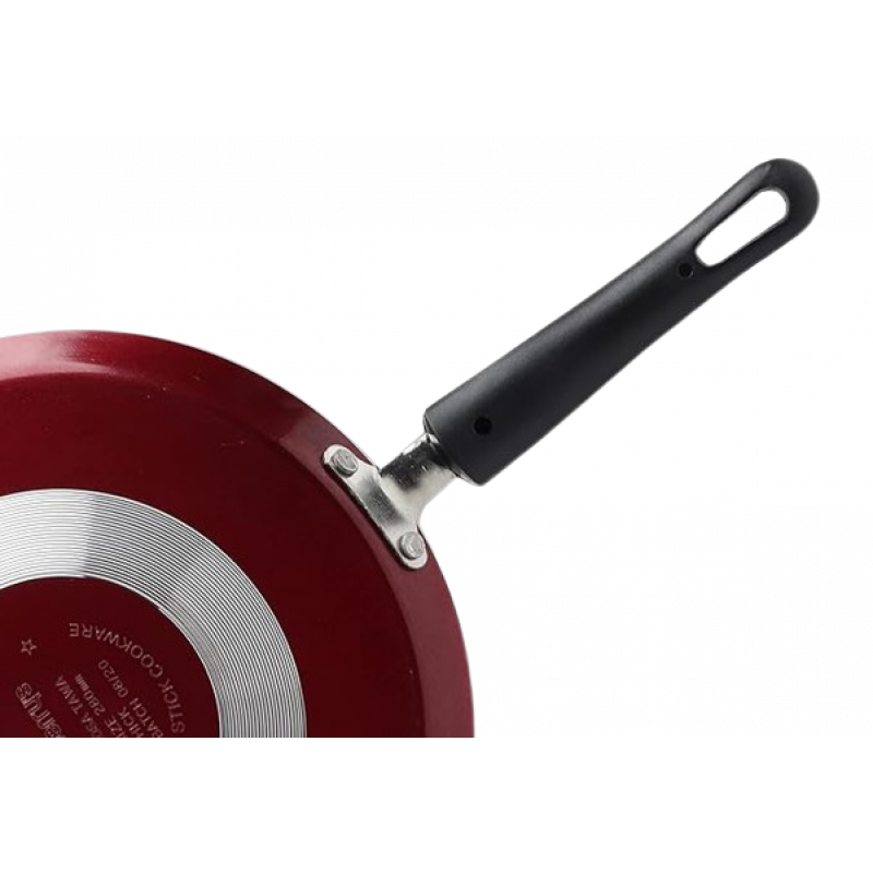 Blueberrys Nonstick Tawa Pan, 26 Cm, 3mm Thickness, 3 Layar Coating,Induction Base | Black Blueberrys Nonstick Tawa Pan, 26 Cm, 3mm Thickness, 3 Layar Coating,Induction Base | Black