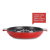 BlueBerry's | Paniyarakkal Maker Nonstick | 850 Gram | 9 Cavity | Red