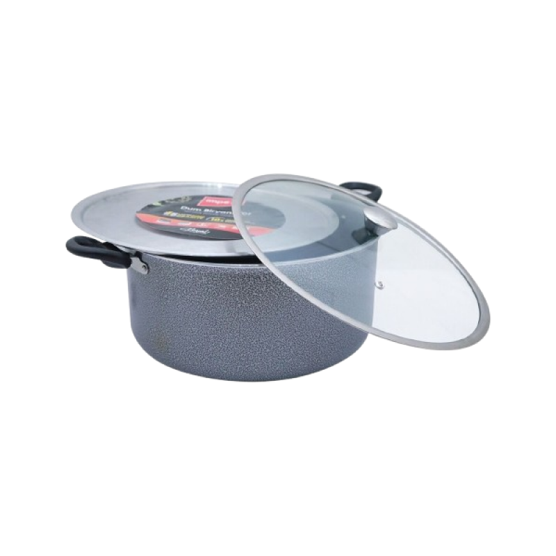 Impex Royal Nonstick Granite Dum Biryani Pot 10 Litre RDBP10 Impex Royal Nonstick Granite Dum Biryani Pot 10 Litre RDBP10