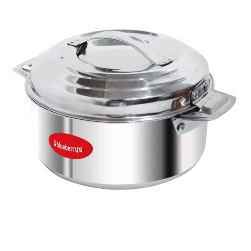 BlueBerry Hotpot Thermoware Casserole | 3500 ml | Stainless Steel BlueBerry Hotpot Thermoware Casserole | 3500 ml | Stainless Steel