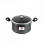 Impex Biryani Pot | 6 Ltr | Non Stick Induction Friendly Aluminium with Granite Coating | IBP6