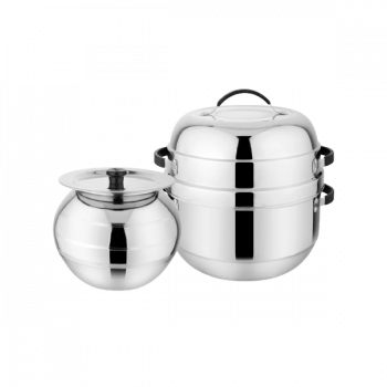 Prabha Double Delight Cook N Serve Pot Thermal Rice Cooker | 1 KG