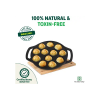 The Indus Valley Pre-Seasoned Cast Iron Paniyaram Pan | 12 Pit The Indus Valley Pre-Seasoned Cast Iron Paniyaram Pan | 12 Pit