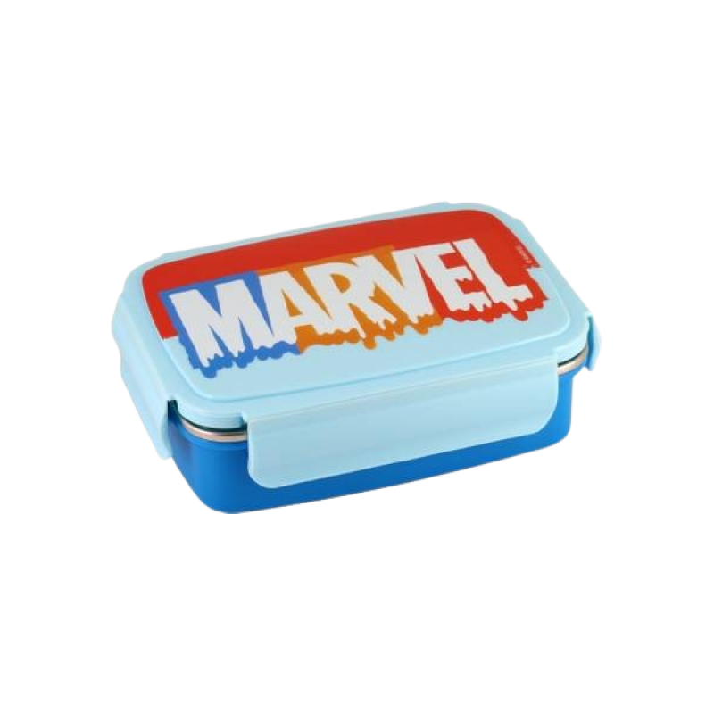 SKI Insulated 2 grid bento Lunch Box | stainless steel inner | 500 ml