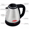 Blueberrys Premium 2023 Special 1.8 Liter 1500 Watt Stainless Steel Electric Kettle Blueberrys Premium 2023 Special 1.8 Liter 1500 Watt Stainless Steel Electric Kettle