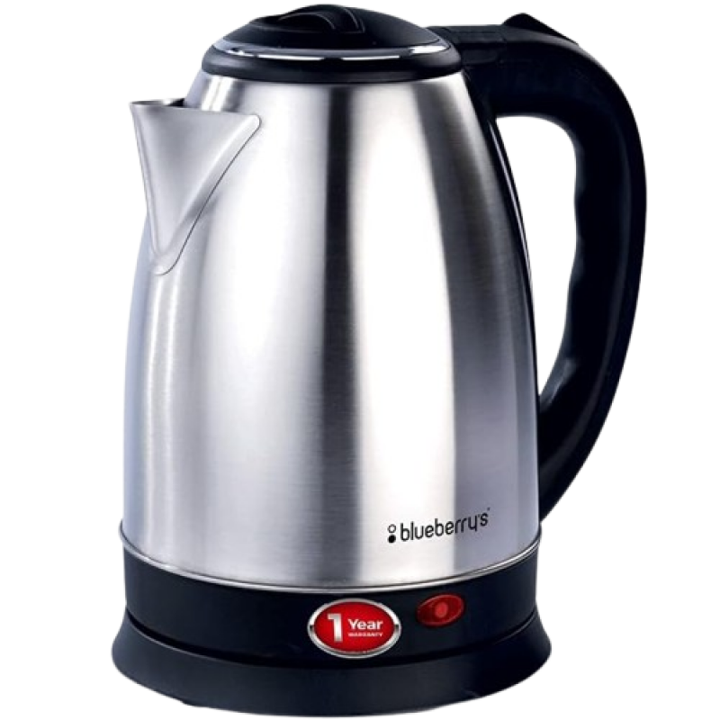 Blueberrys Premium 2023 Special 1.8 Liter 1500 Watt Stainless Steel Electric Kettle Blueberrys Premium 2023 Special 1.8 Liter 1500 Watt Stainless Steel Electric Kettle