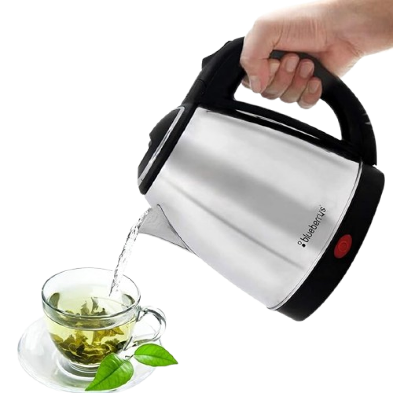 Blueberrys Premium 2023 Special 1.8 Liter 1500 Watt Stainless Steel Electric Kettle Blueberrys Premium 2023 Special 1.8 Liter 1500 Watt Stainless Steel Electric Kettle