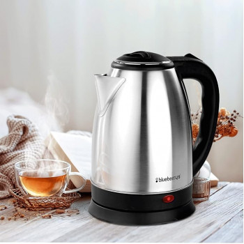 Blueberrys Premium 2023 Special 1.8 Liter 1500 Watt Stainless Steel Electric Kettle