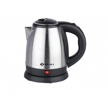 Bajaj Ktx Dlx Electric Kettle | 1350W | 1.2 L |  Cordless Operation | Auto Shut-Off Mechanism | Black