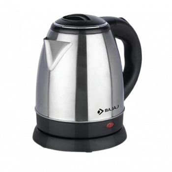 Bajaj Ktx Dlx Electric Kettle | 1350W | 1.2 L | Cordless Operation | Auto Shut-Off Mechanism | Black Bajaj Ktx Dlx Electric Kettle | 1350W | 1.2 L | Cordless Operation | Auto Shut-Off Mechanism | Black