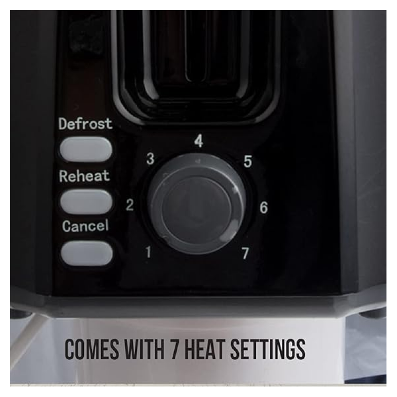 Havells Crisp Plus 750-Watt Pop-up Toaster | Black Havells Crisp Plus 750-Watt Pop-up Toaster | Black