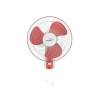V-Guard Finesta STD Plus Wall Fan | 3 Blade | 400 mm | White Red