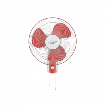 V-Guard Finesta STD Plus Wall Fan | 3 Blade | 400 mm | White Red