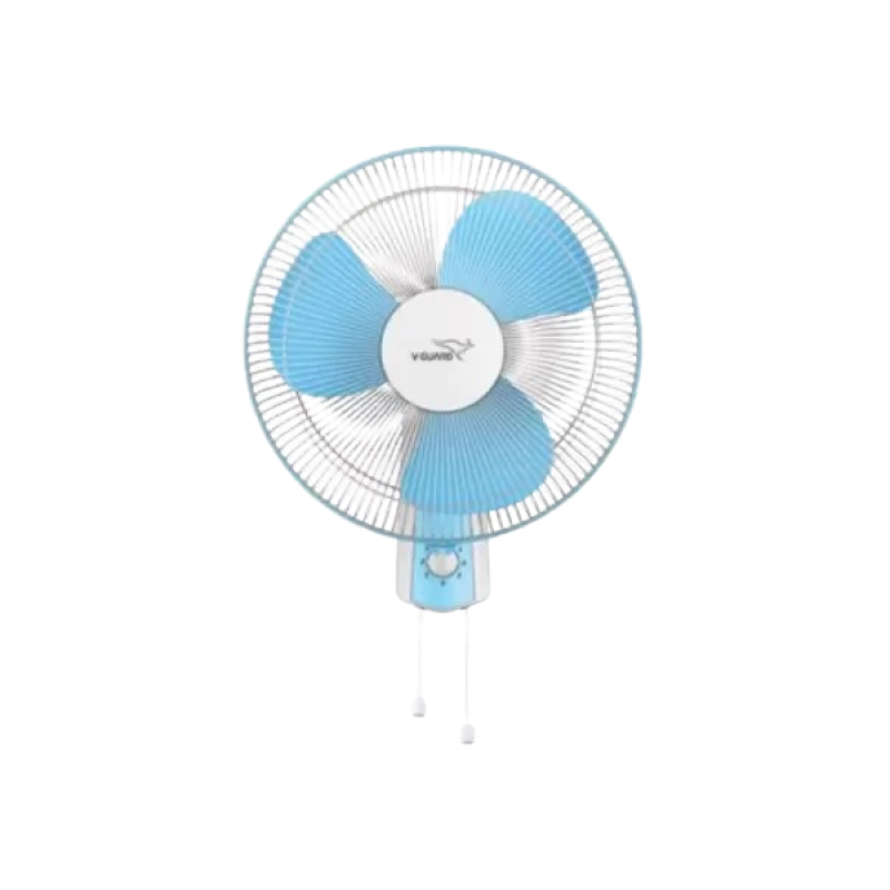 V-Guard Finesta STD Plus 16 | 3 Blade Wall Fan 400 mm | White / Blue