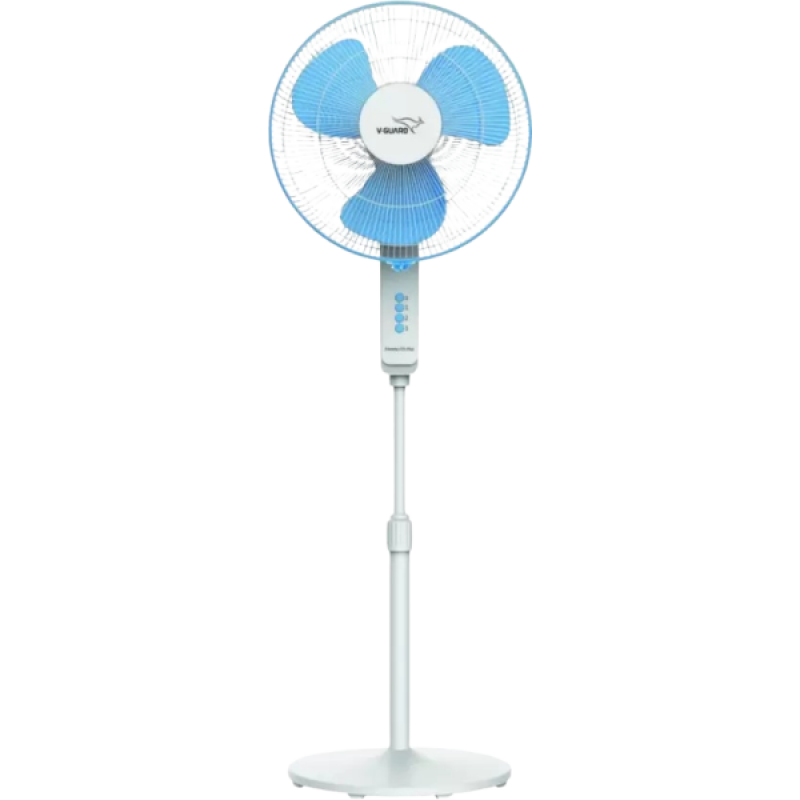 V-Guard Finesta STS Plus Pedestal cum Table Fan | 3 Blade | 400 mm | White Blue