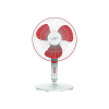 V-Guard Finesta STS Plus Table Fan | 400 mm | 3 Blade | White Red