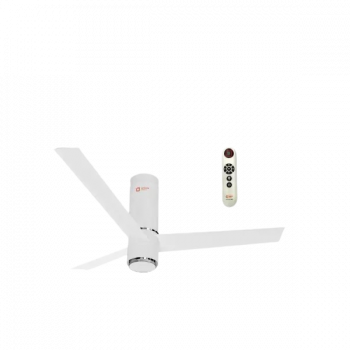 Orient Electric Aeroslim BLDC motor Smart Ceiling Fan with IOT | 1200mm | Remote & Under light | White Marble