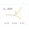 USHA Racer Ceiling Fan | Ultra High Speed | 3 Blade | 1200 mm | Rich Ivory USHA Racer Ceiling Fan | Ultra High Speed | 3 Blade | 1200 mm | Rich Ivory