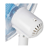 USHA MIST AIR FLO Ultra High Speed Table Fan | 3 Blade | 1350rpm | 400 mm | LIGHT BLUE
