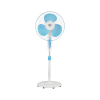 USHA Mist Air Flo Pedestal Fan | 400cm | 3 Blade | Light Blue USHA Mist Air Flo Pedestal Fan | 400cm | 3 Blade | Light Blue