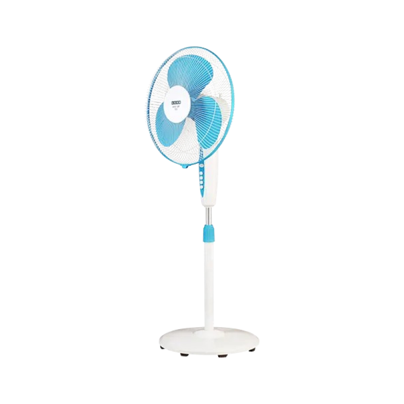 USHA Mist Air Flo Pedestal Fan | 400cm | 3 Blade | Light Blue USHA Mist Air Flo Pedestal Fan | 400cm | 3 Blade | Light Blue