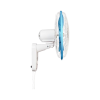 USHA Mist Air Flo Wall Fan | 400 mm | 3 Blade | Light Blue