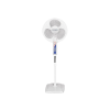 Crompton Wave Plus 400-mm | CH BRN GLD Pedestal Fan | KD White
