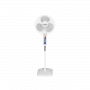 Crompton Wave Plus 400-mm | CH BRN GLD Pedestal Fan | KD White