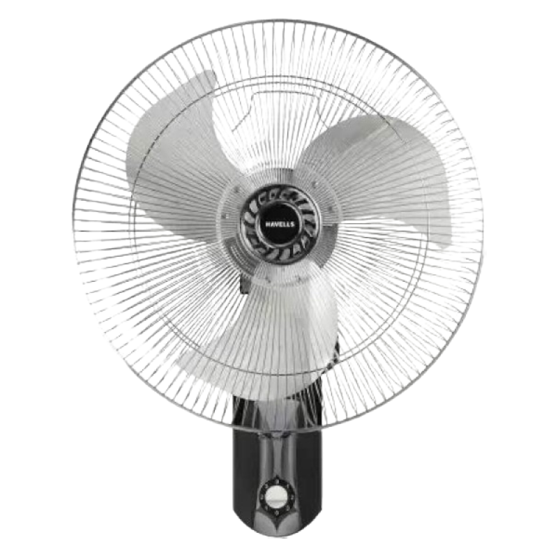 Havells V3 Wall Fan | 450mm | Silver Black
