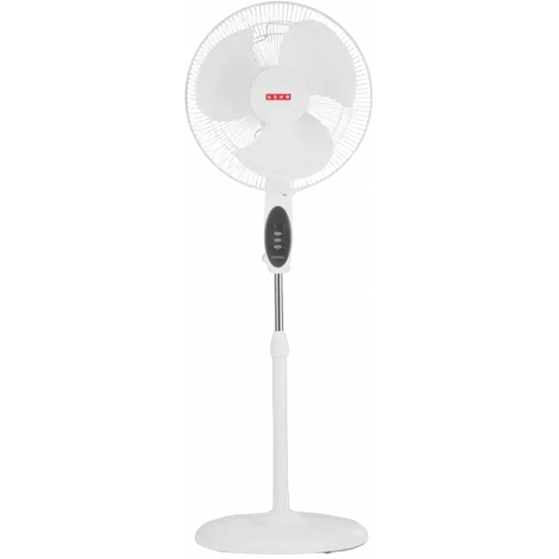 USHA Striker High Speed Pedestal Fan | 400 mm | 3 Blade | White USHA Striker High Speed Pedestal Fan | 400 mm | 3 Blade | White