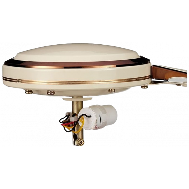 USHA Racer Chrome Ceiling Fan | 1200MM | Ultra High Speed 400RPM | Rich Ivory USHA Racer Chrome Ceiling Fan | 1200MM | Ultra High Speed 400RPM | Rich Ivory