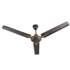 USHA Racer Chrome Ceiling Fan | 1200MM | Ultra High Speed 400RPM | Rich Smoke Brown
