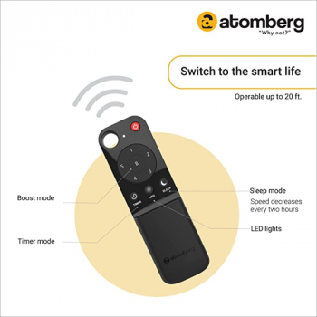 atomberg Ikano Ceiling Fan | 1200mm | BLDC Motor | Gloss Brown atomberg Ikano Ceiling Fan | 1200mm | BLDC Motor | Gloss Brown