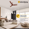 atomberg Ikano Ceiling Fan | 1200mm | BLDC Motor | Gloss Brown