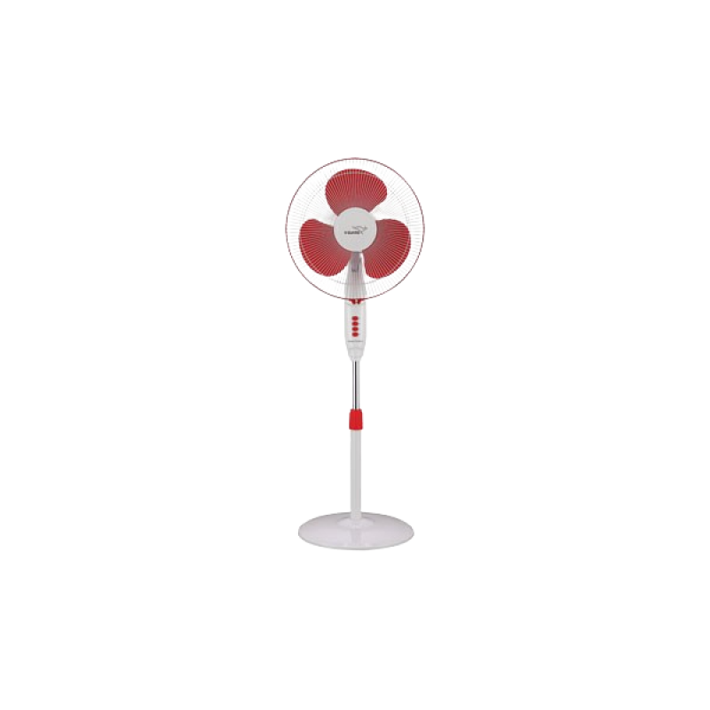 V-GUARD FINESTA STS NEO II PEDESTAL FAN | 400MM | WHITE & RED