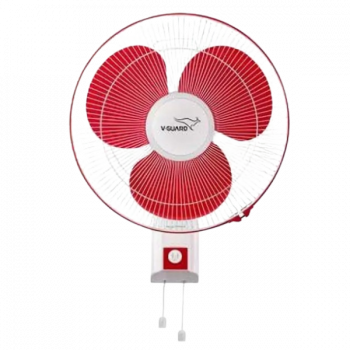 V-Guard Finesta STD Neo II | 400 mm | 3 Blade | Wall Fan | Red