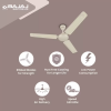 BAJAJ EDGE 1200 mm Bianco CF 1200 mm 3 Blade Ceiling Fan | Bianco