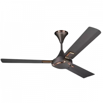 V-Guard Glado Prime Sweep Ceiling Fan | 400 RPM | 1200 mm | 3 Blade | Choco Brown Matte