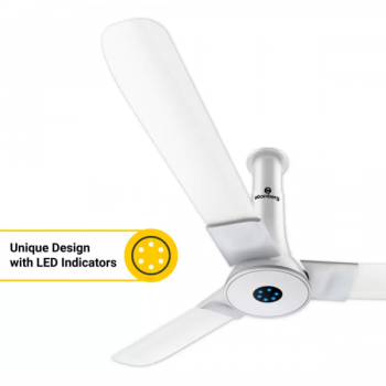 Atomberg Studio+ Ceiling Fan | 1200 mm | Marble White