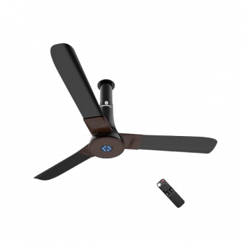 Atomberg Studio+ Ceiling Fan | 5 Star | 1200 mm | BLDC Motor with Remote | 3 Blade | Earth Brown