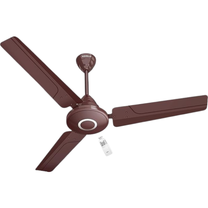Havells Efficiencia Dx Ceiling Fan | 1200mm | BLDC Motor with remote | 30 Watt | Brown Havells Efficiencia Dx Ceiling Fan | 1200mm | BLDC Motor with remote | 30 Watt | Brown