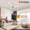Atomberg Renesa + Ceiling Fan | 1200 mm | BLDC Ceiling Fan with Remote Control & LED Indicators | Pearl White Atomberg Renesa + Ceiling Fan | 1200 mm | BLDC Ceiling Fan with Remote Control & LED Indicators | Pearl White